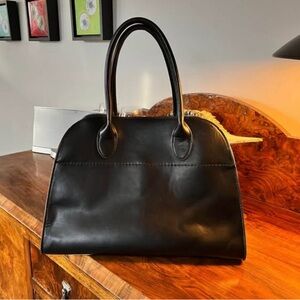 Leather handbag